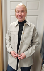 Load image into Gallery viewer, Grey Aztec Shacket
