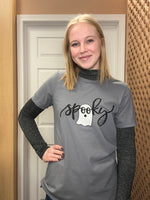 Load image into Gallery viewer, Black/Silver Lurex Mockneck
