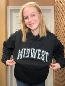 Black Midwest Hoodie