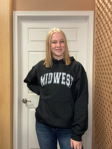 Black Midwest Hoodie