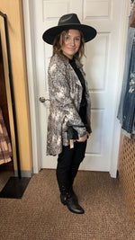 Load image into Gallery viewer, Suede Short Brown Leo Jacket
