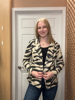 Load image into Gallery viewer, Short Zebra Jacket
