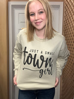 Load image into Gallery viewer, Oatmeal Small Town Sweatshirt

