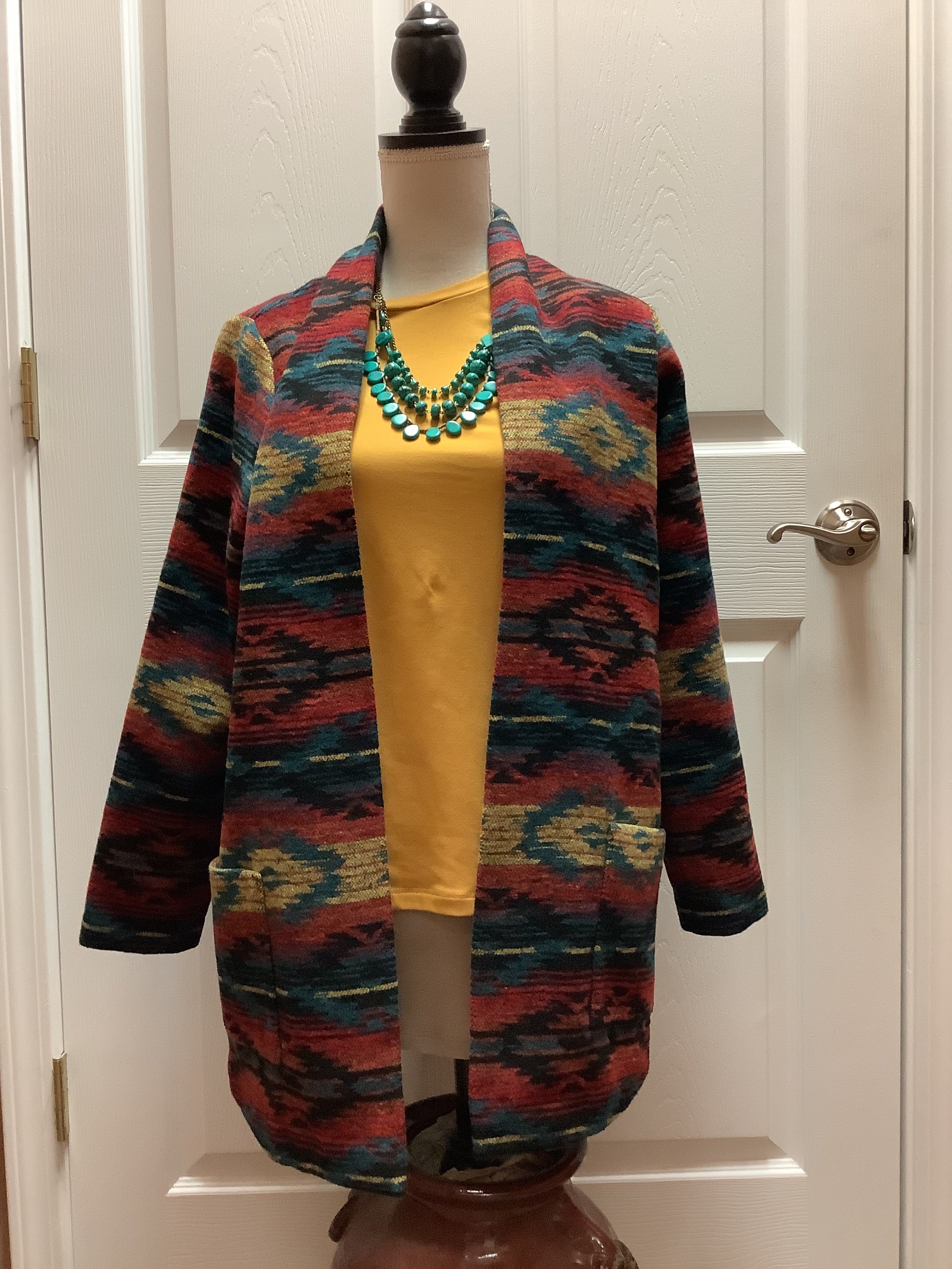 Aztec blazer