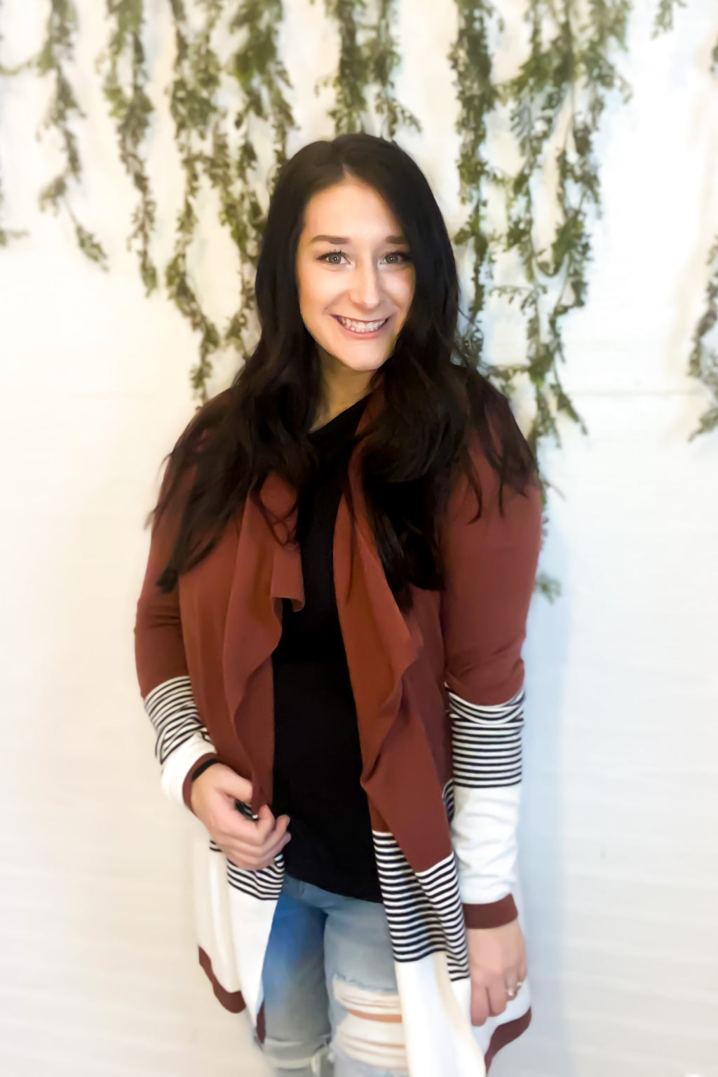 Stripe It Down Cardigan