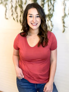Back to Basics Coral Top