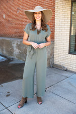 Load image into Gallery viewer, Olive You Most Jumpsuit
