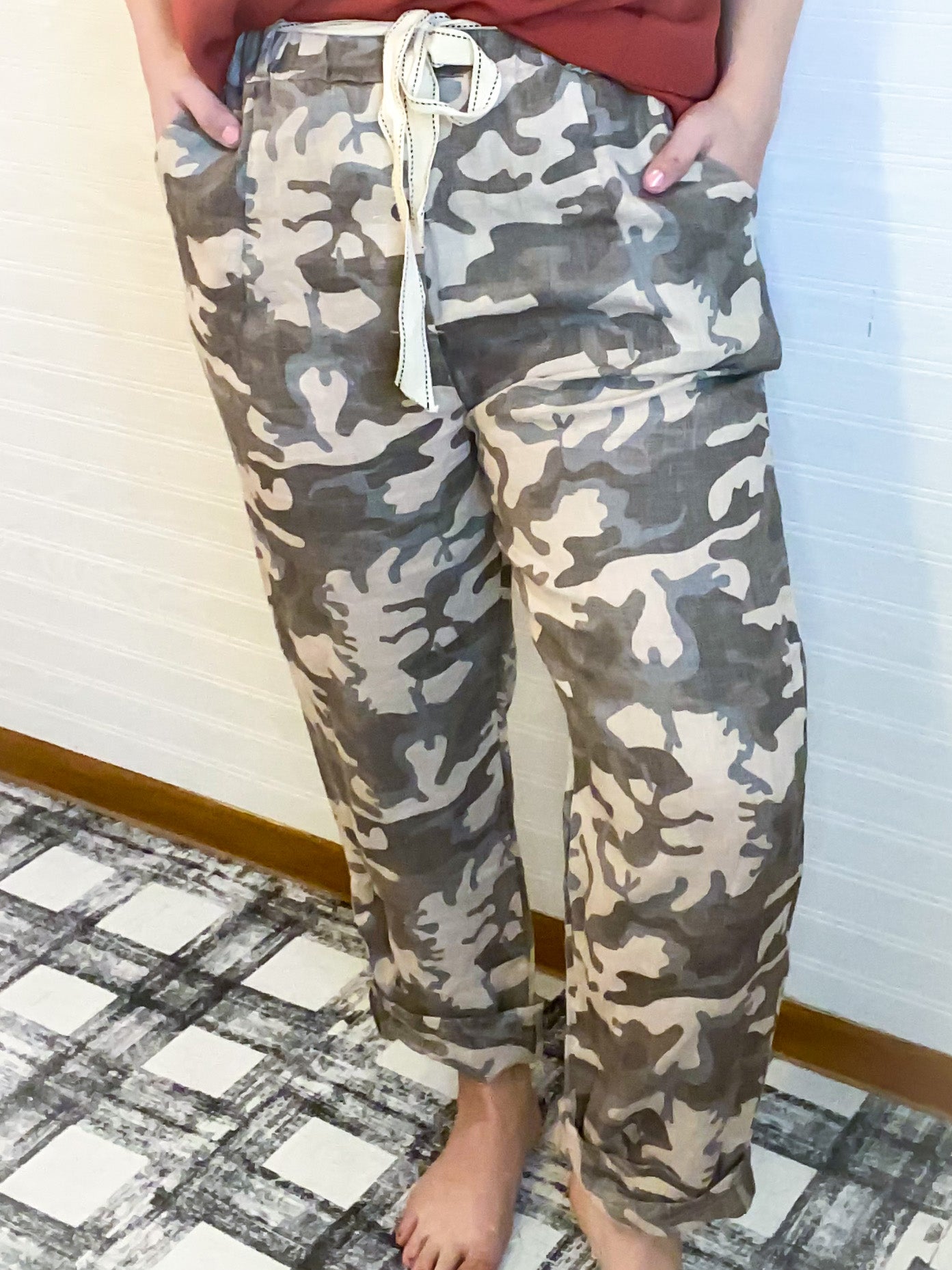 Light Camo Joggers