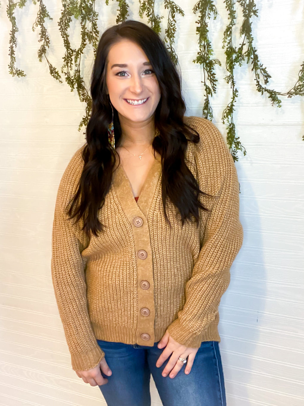 Caramel Cardigan/Sweater