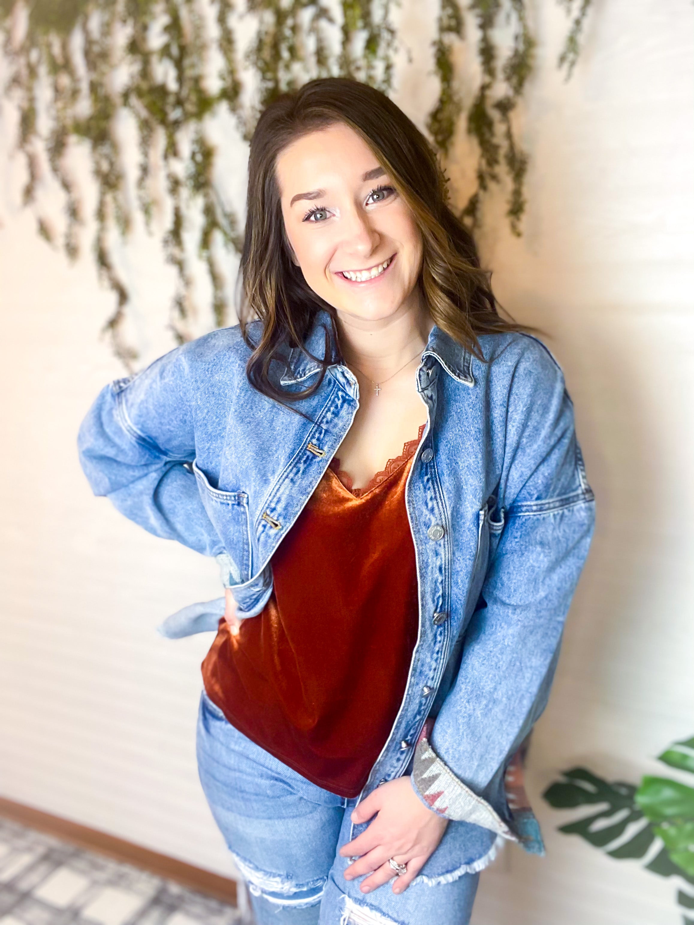 7 Summers Rust Top