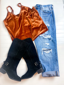 7 Summers Rust Top
