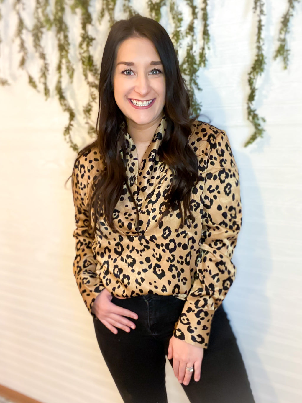 Cheetah Blouse