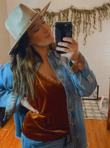 7 Summers Rust Top