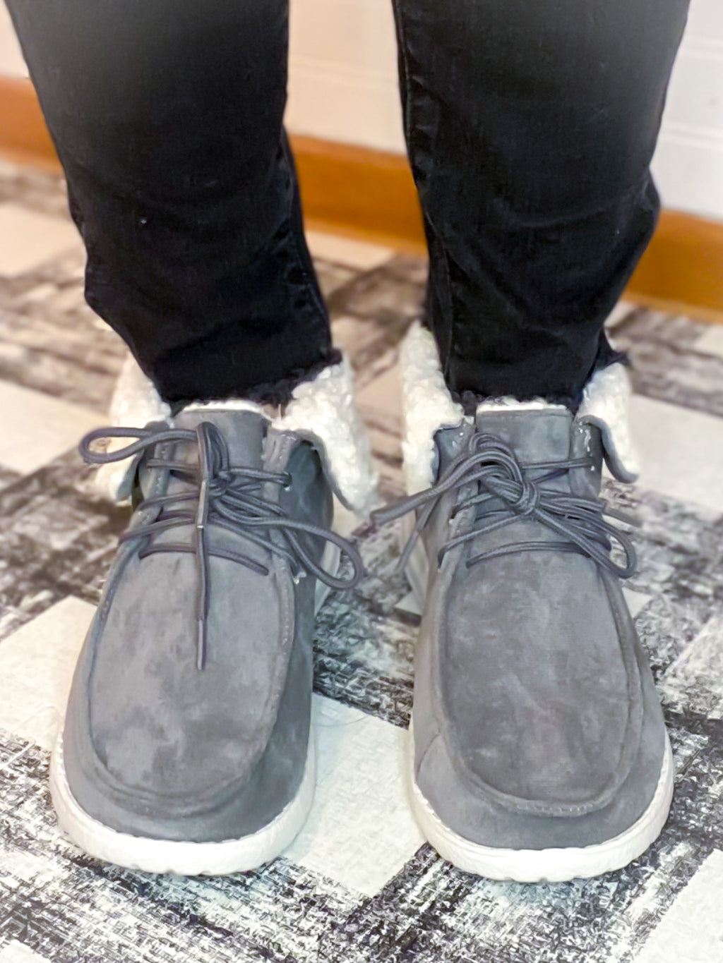 Grey Odeme Bootie