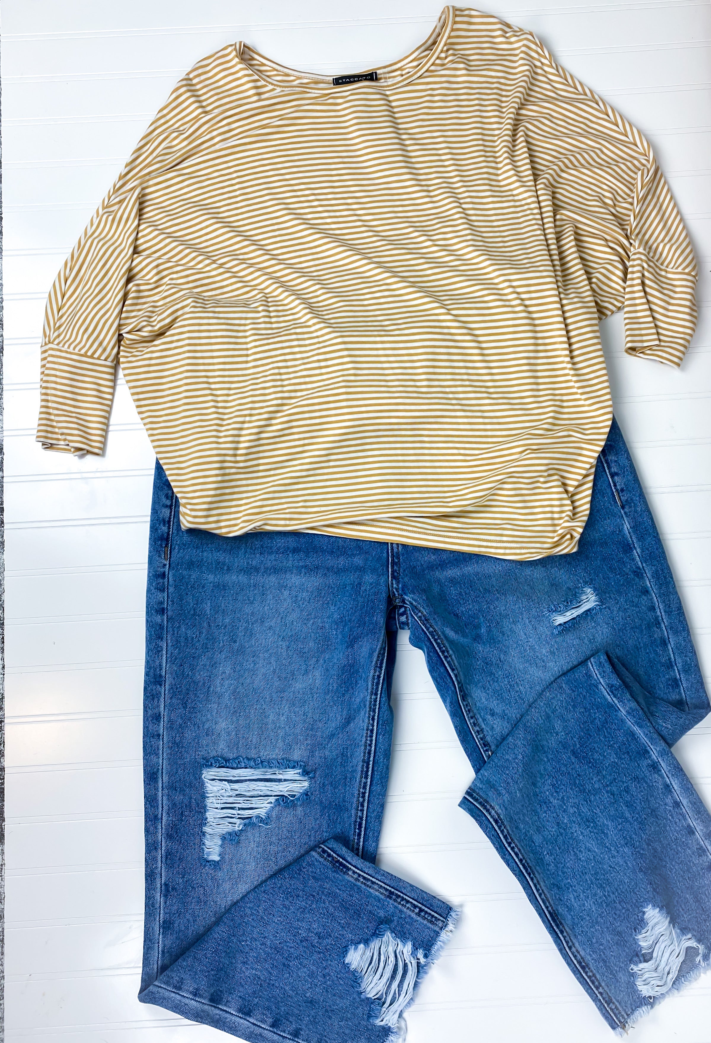 Striped Yellow Top