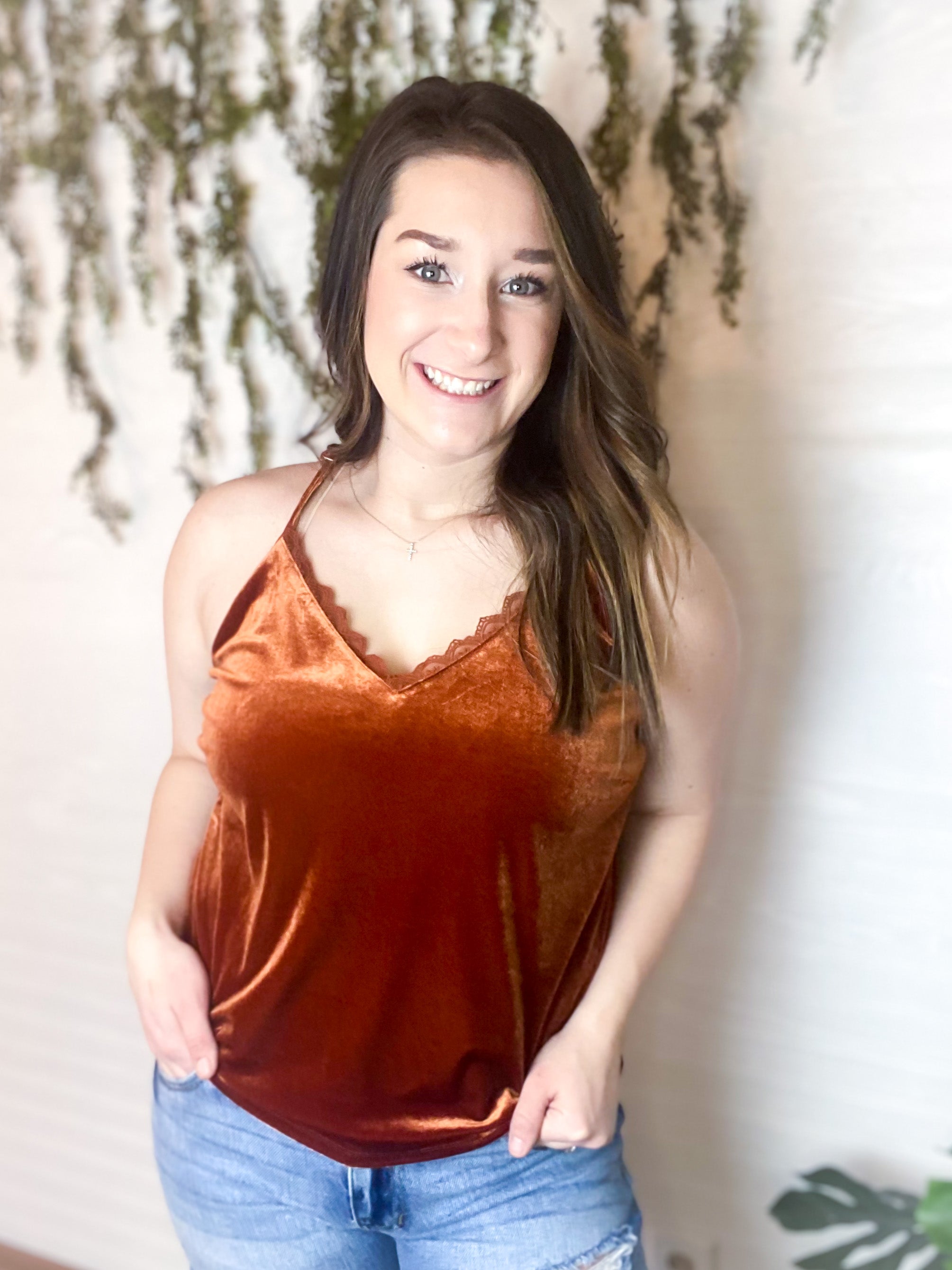 7 Summers Rust Top